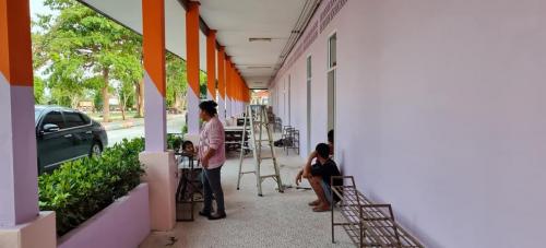 โครงการ ปรับปรุงภายในและภายนอกโรงเรียนบ้านม่วงงาม